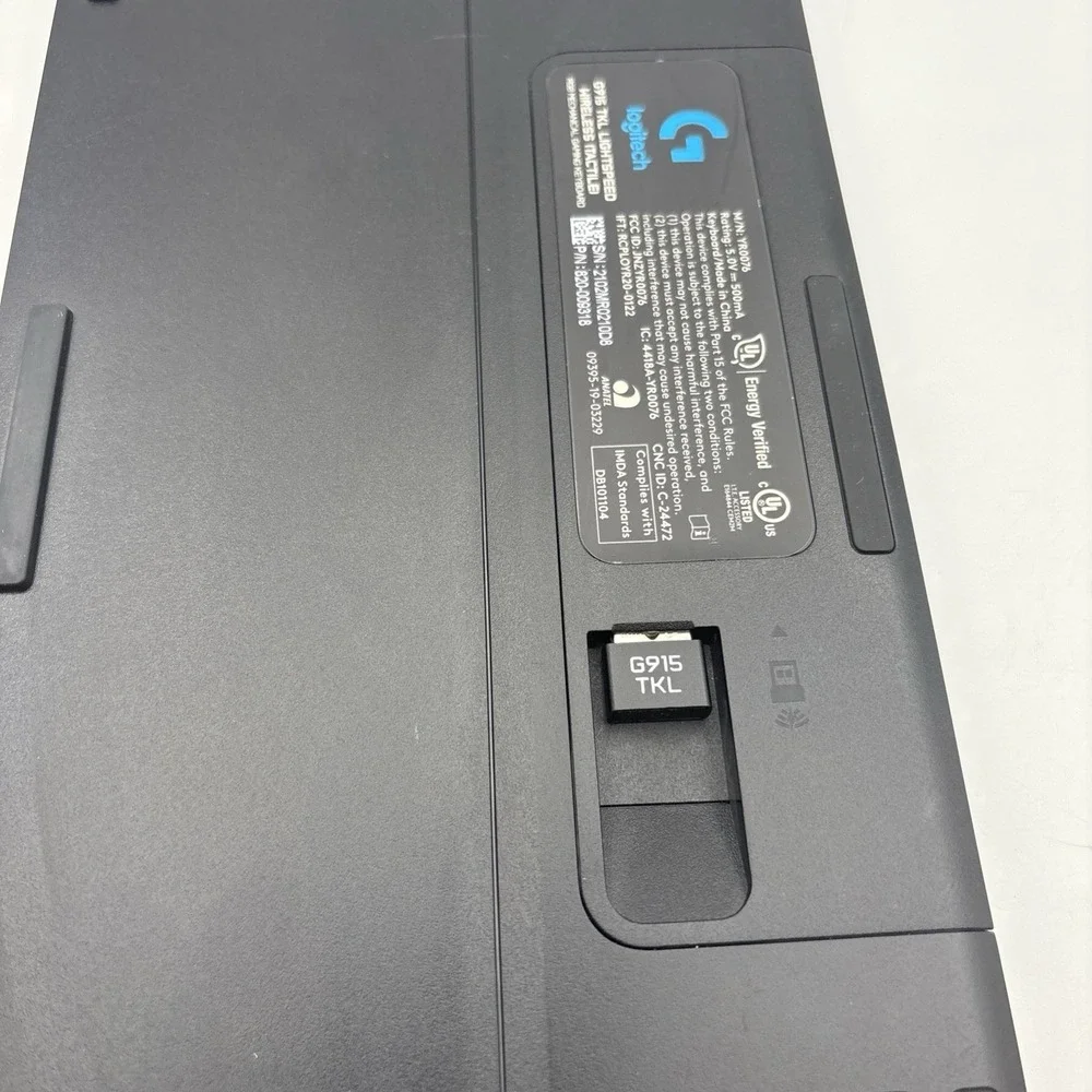 Logitech G915 X Lightspeed TKL Tactile Wireless/Wired Gaming Keyboard With Dongl